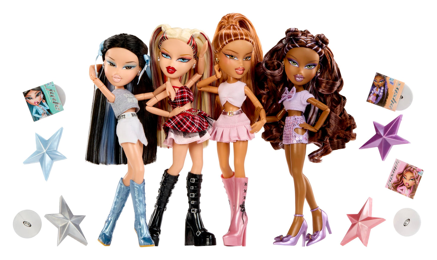 Bratz Pop Starz Jade Fashion Doll with Accessories & Charm | 25th Anniversary