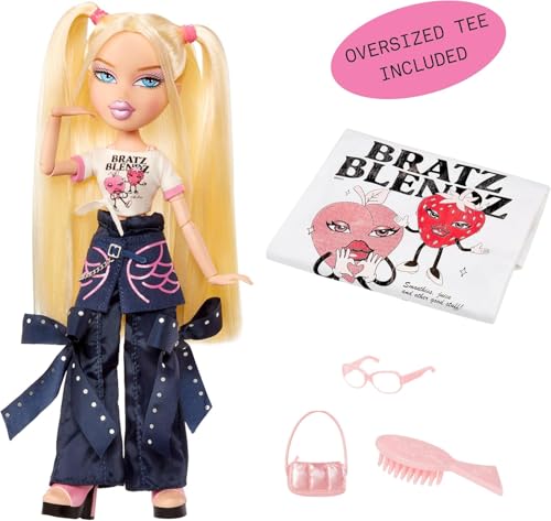 Bratz Stylin' Cloe Fashion Doll with Customizable Tee & Accessories