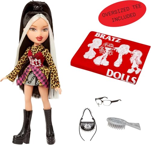 Bratz Stylin' Jade Fashion Doll with Customizable Tee & Accessories