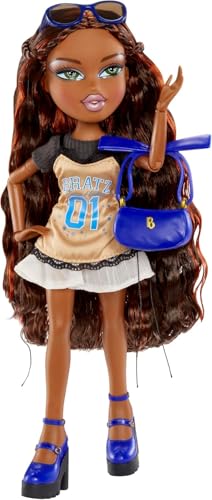 Bratz Stylin' Sasha Fashion Doll — Customizable Tee & Accessories