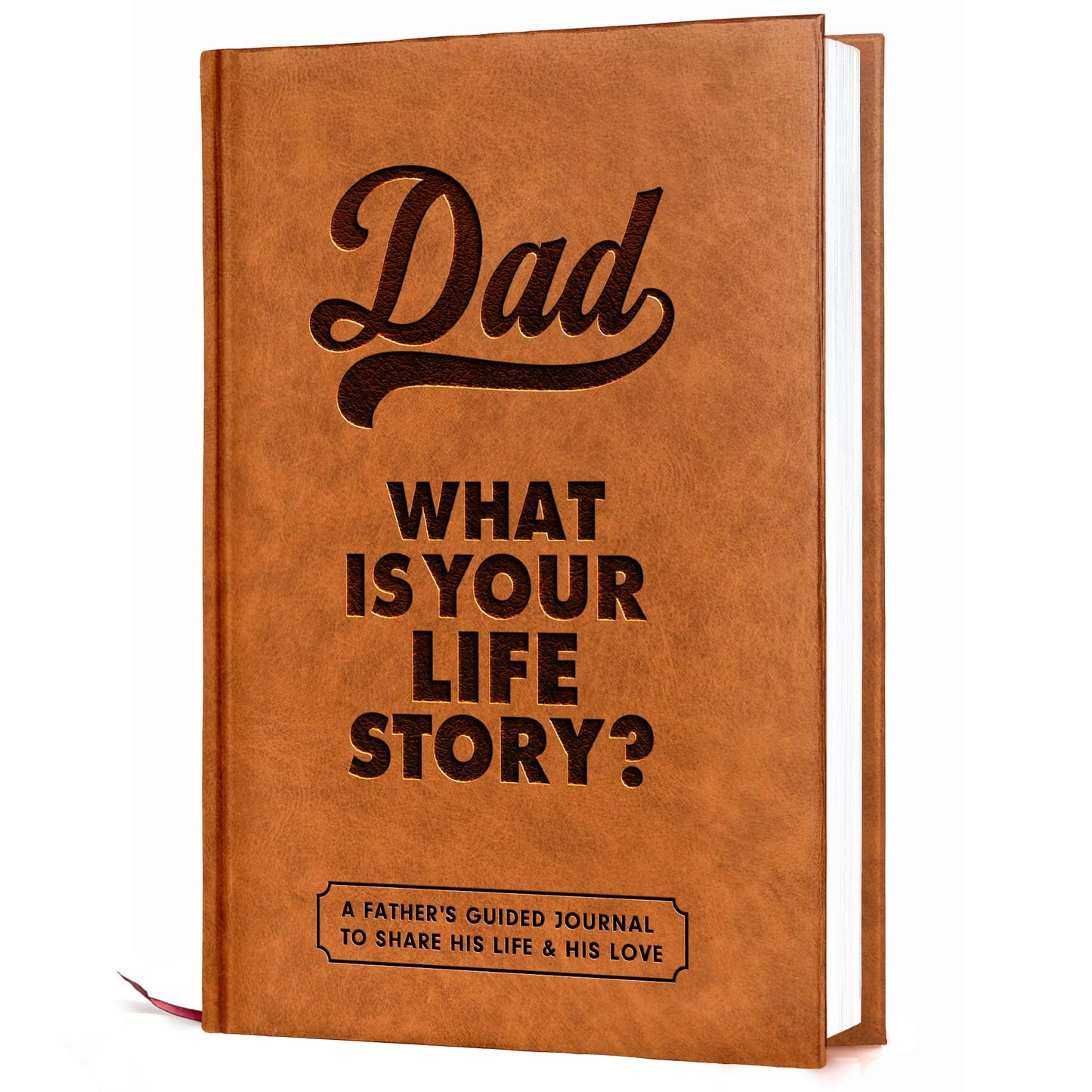 BRAVEBUG Dad Story Journal – Personalized Father’s Day Gift