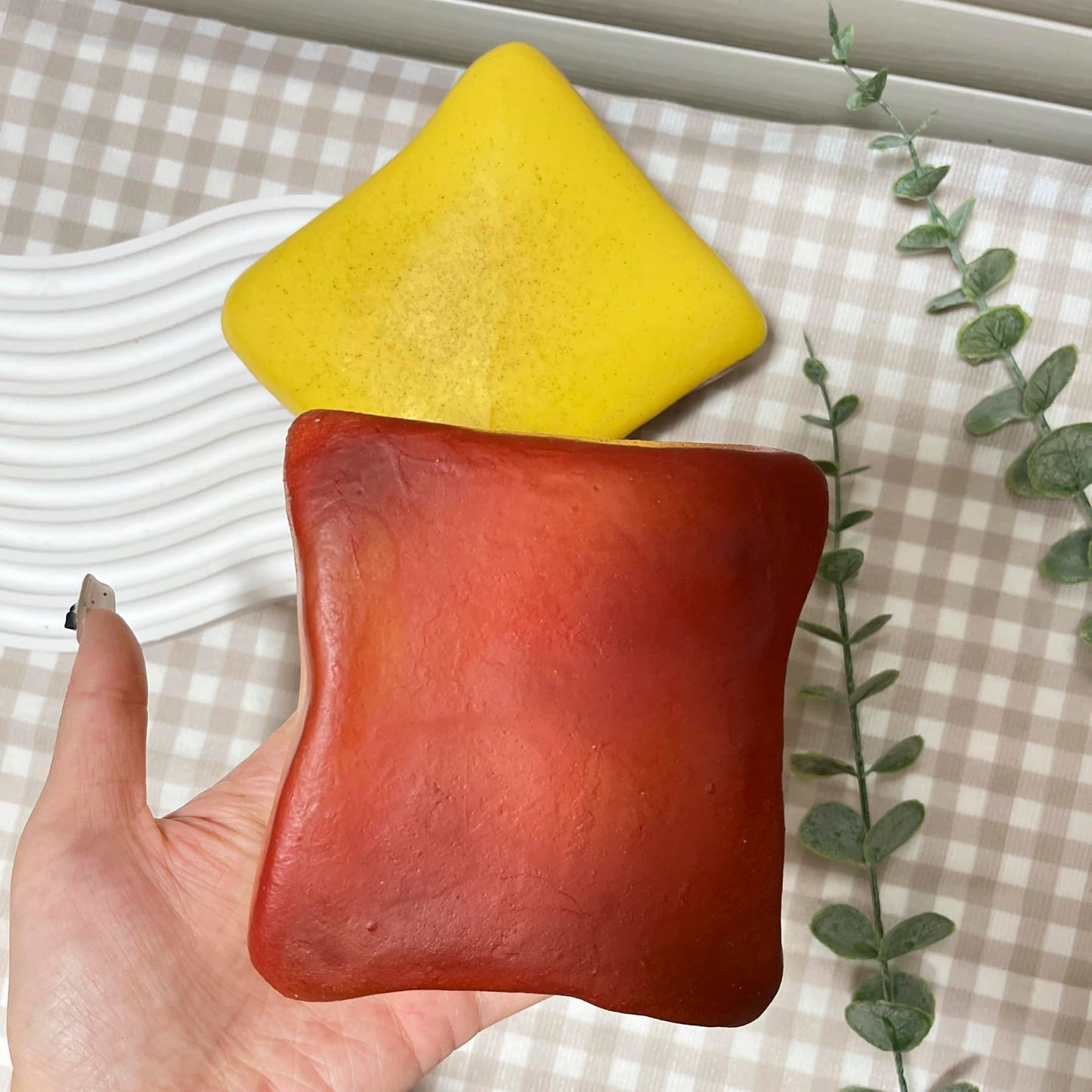 Bread Butter Squishy – Slow Rising Fidget Toy for Stress Relief, Desk Fun, and Party Gifts