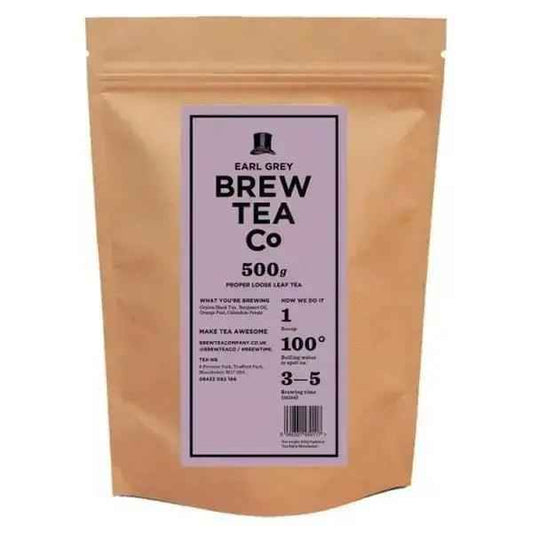 Brew Tea Co Earl Grey Loose Leaf Tea 500g