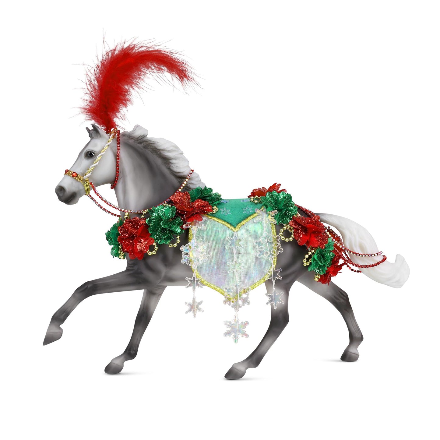 Breyer Horses 2025 Holiday Collection – Christmas in Bloom, Limited Edition 1:9 Scale