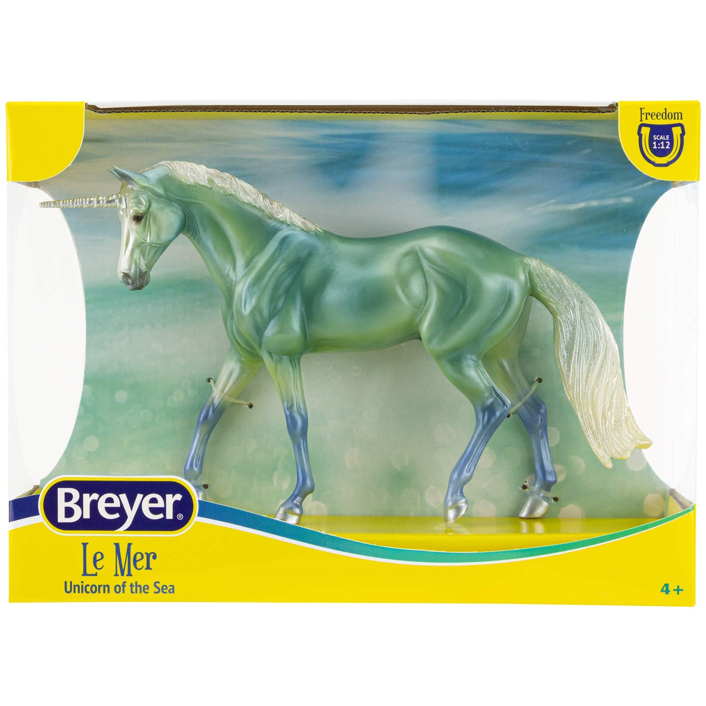 Breyer Le Mer Unicorn of the Sea 62060 – 1:12 Freedom Series Model Horse (Blue)