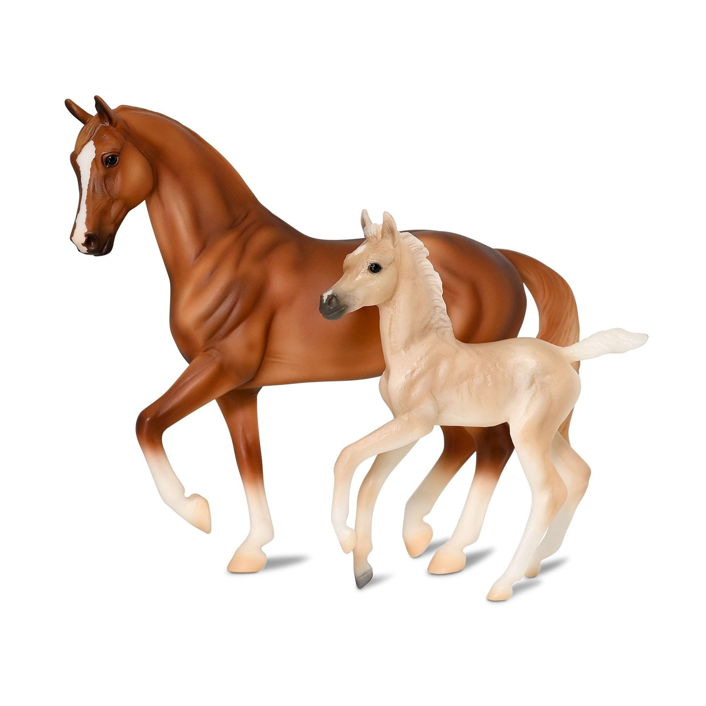 Breyer Freedom Series Power & Precision Horse & Foal Set - Hand-Crafted 1:12 Scale Figurines