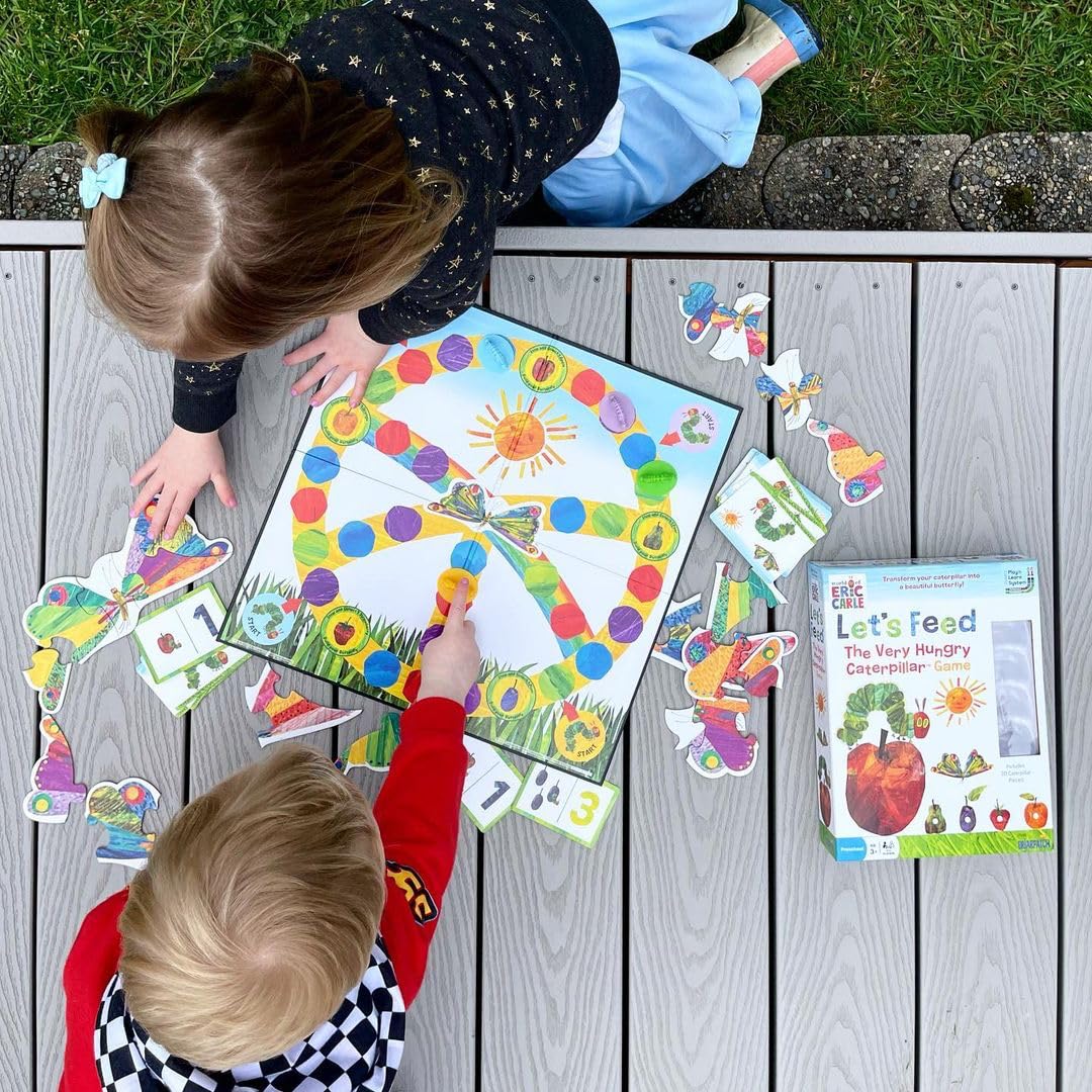 Briarpatch Let's Feed The Very Hungry Caterpillar Game — Brown | 2-4 Players, Ages 3+
