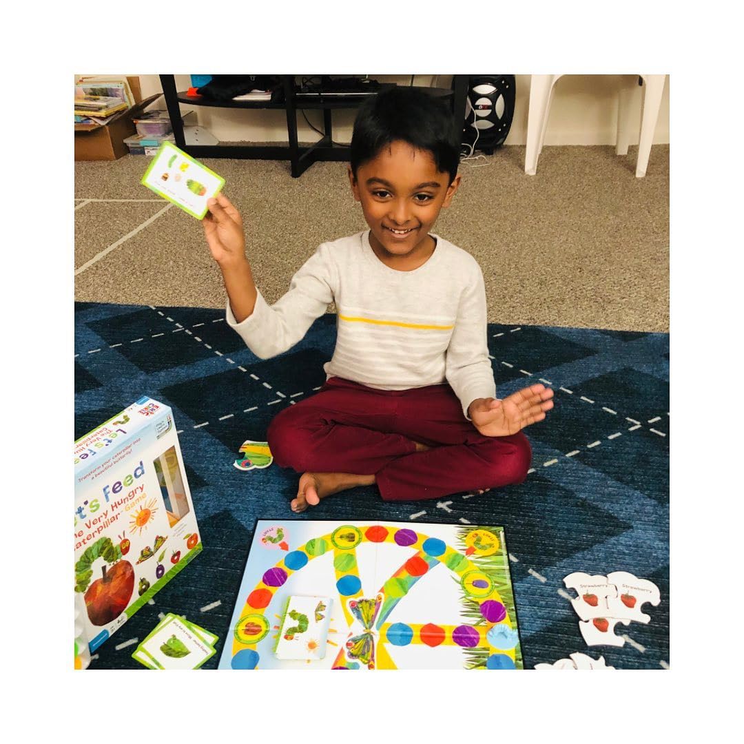 Briarpatch Let's Feed The Very Hungry Caterpillar Game — Brown | 2-4 Players, Ages 3+