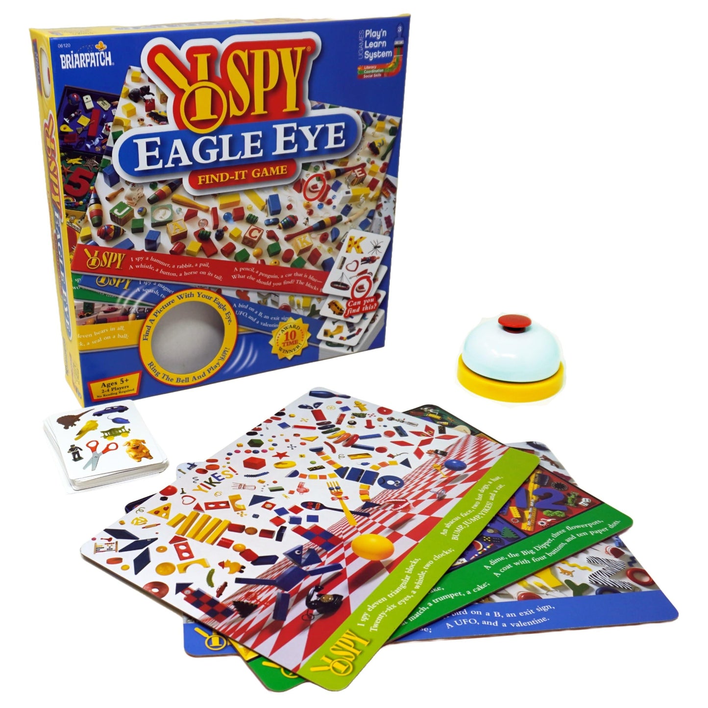 Briarpatch I Spy Eagle Eye Game (06120) – Fast-Paced Matching Race for Ages 5+ (1–4 Players)