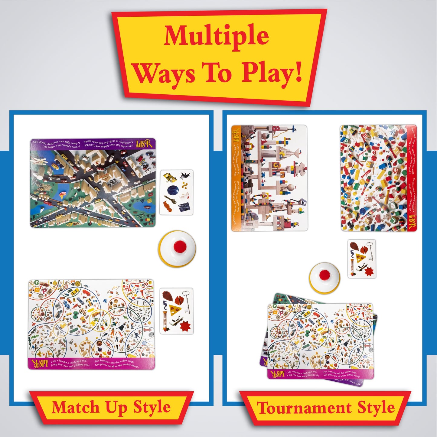 Briarpatch I Spy Eagle Eye Game (06120) – Fast-Paced Matching Race for Ages 5+ (1–4 Players)