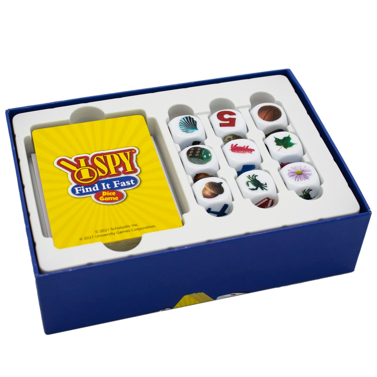 Briarpatch I SPY Find It Fast Game | Quick Dice Action & Literacy for Ages 6+