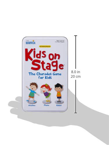 Briarpatch Kids on Stage Charades Game - Travel Tin (Ages 3+)