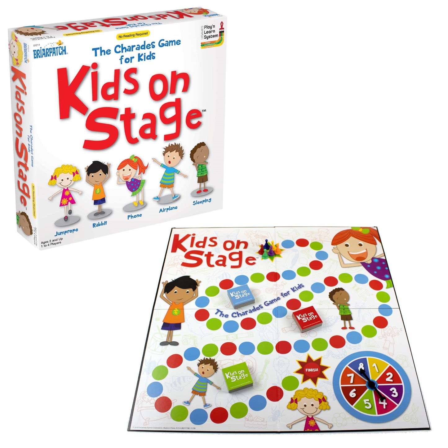 Briarpatch Kids on Stage Game - University Games UG-01214 | PreK+
