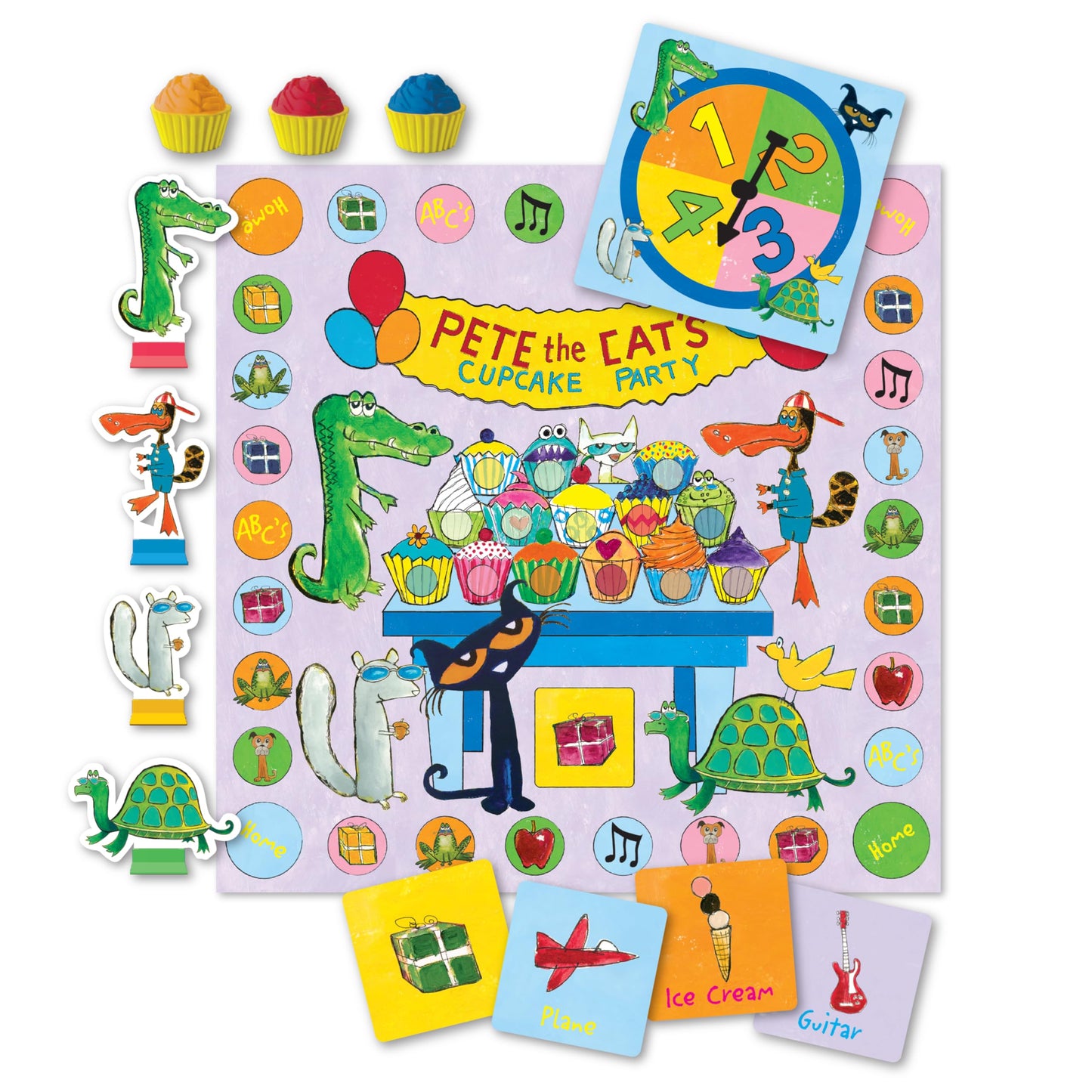 Briarpatch Pete the Cat: The Missing Cupcakes Game – Cooperative Fun for Ages 3+
