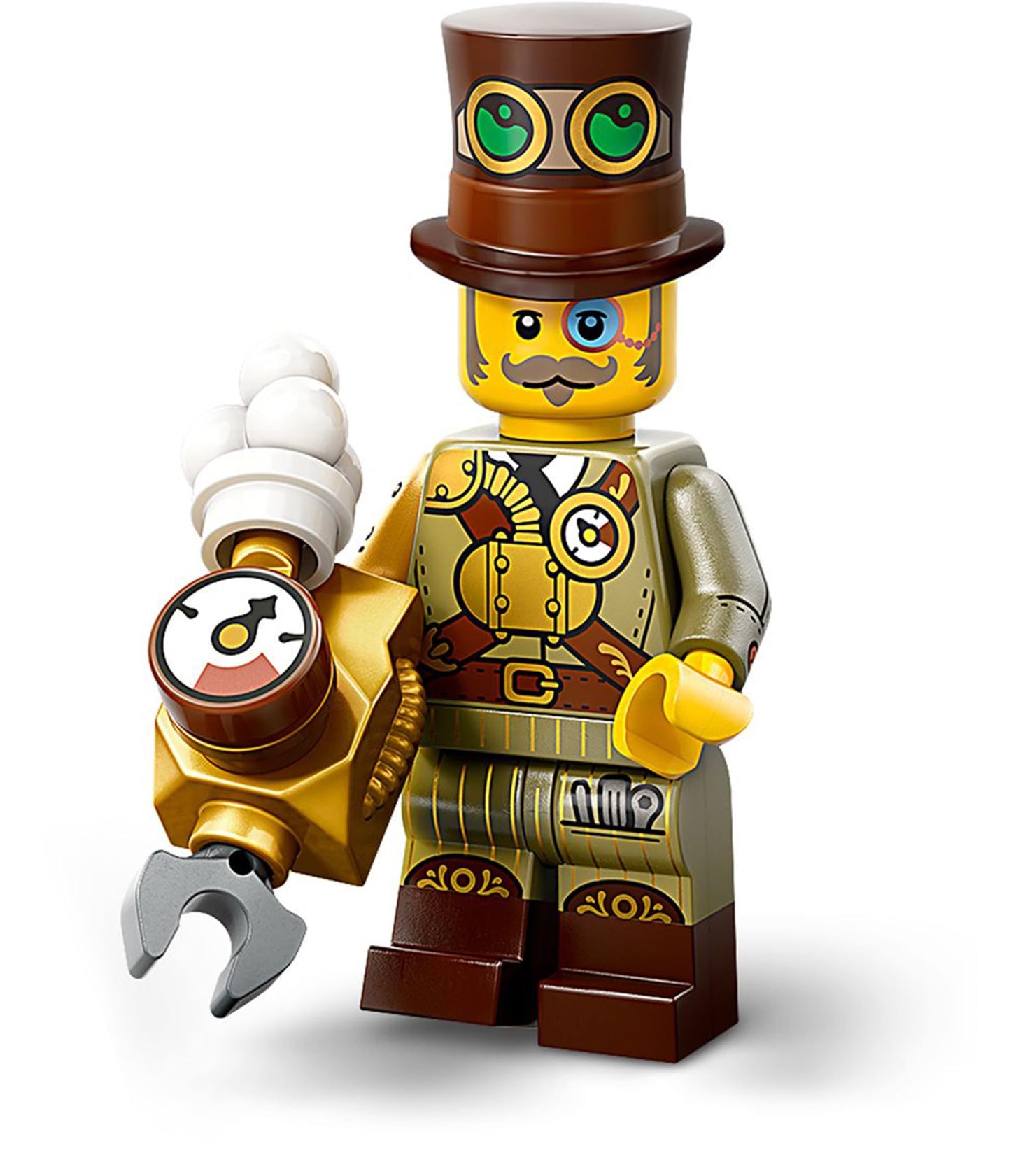BRICK Flip Steampunk Inventor Mini Figure – LEGO Series 27 Collectible (71048)