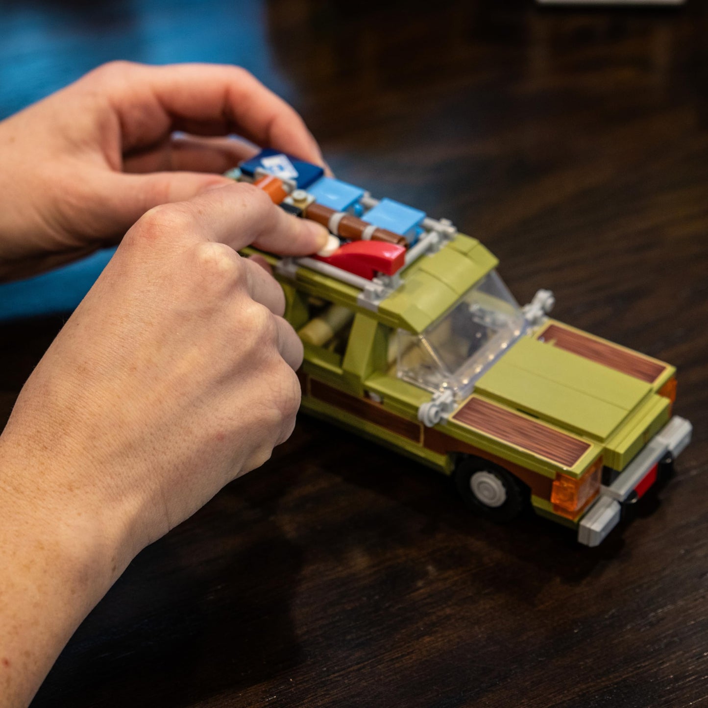 Brick Loot Wagon Queen Truckster Toy Building Set – 312 Pieces, LEGO-Compatible