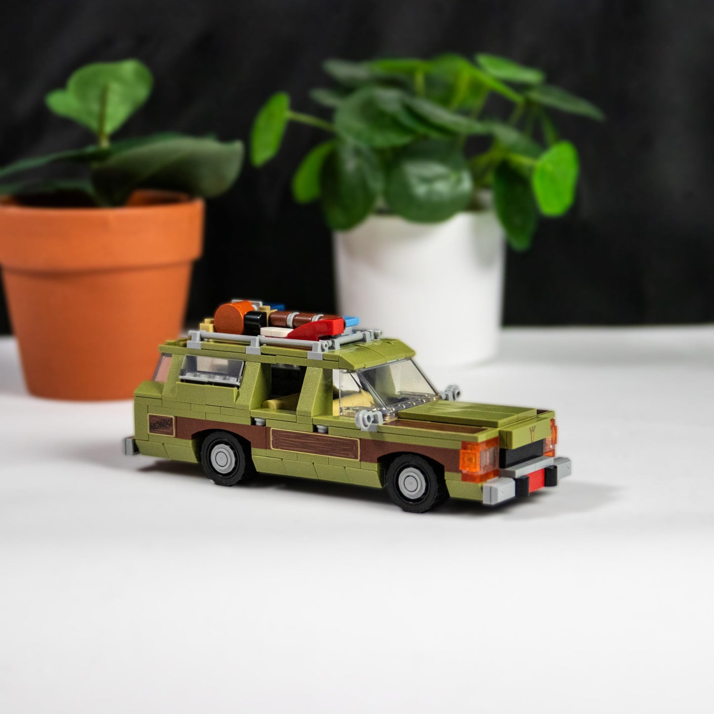 Brick Loot Wagon Queen Truckster Toy Building Set – 312 Pieces, LEGO-Compatible