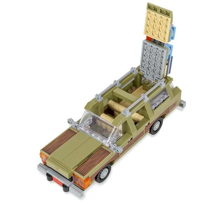 Brick Loot Wagon Queen Truckster Toy Building Set – 312 Pieces, LEGO-Compatible