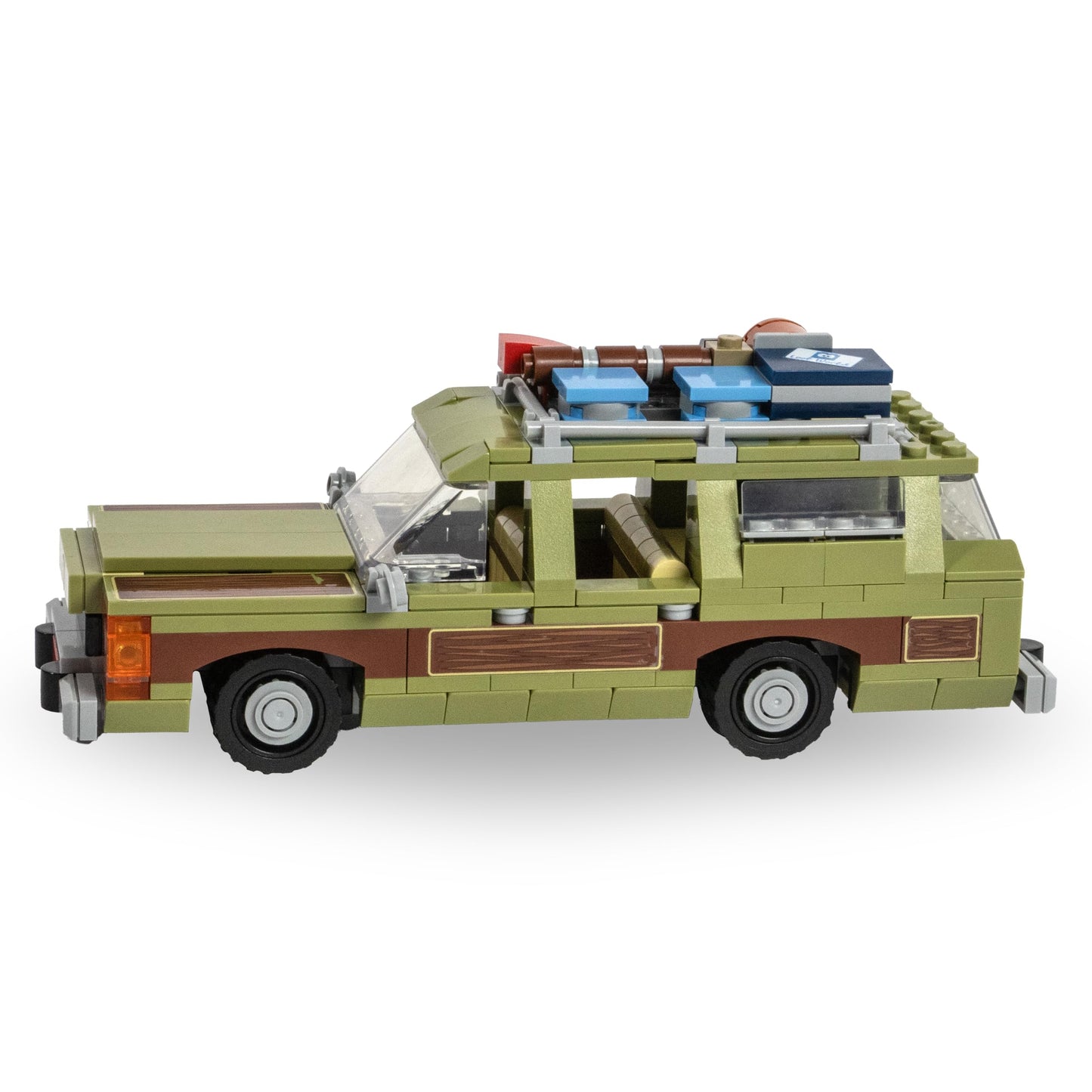 Brick Loot Wagon Queen Truckster Toy Building Set – 312 Pieces, LEGO-Compatible