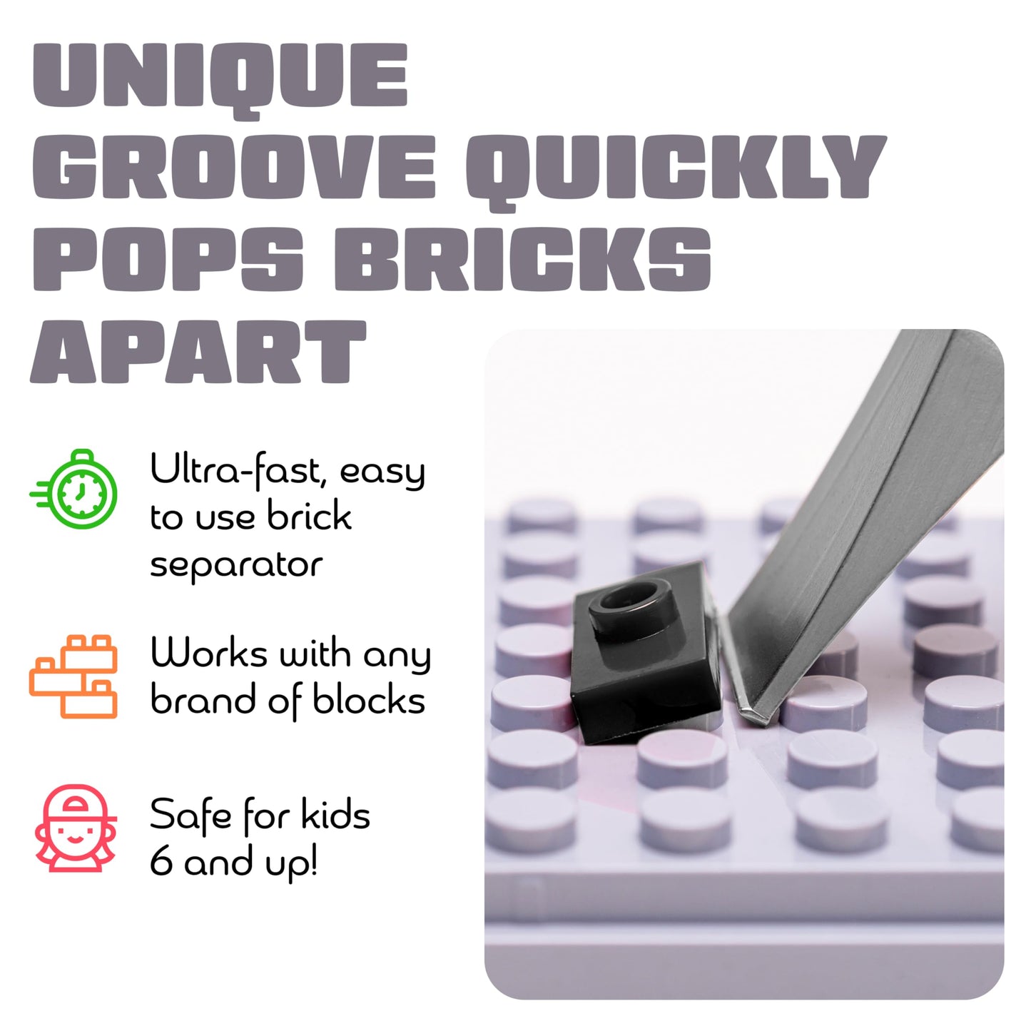 Brick Popper - World's Fastest Brick Separator for Kids & Adults