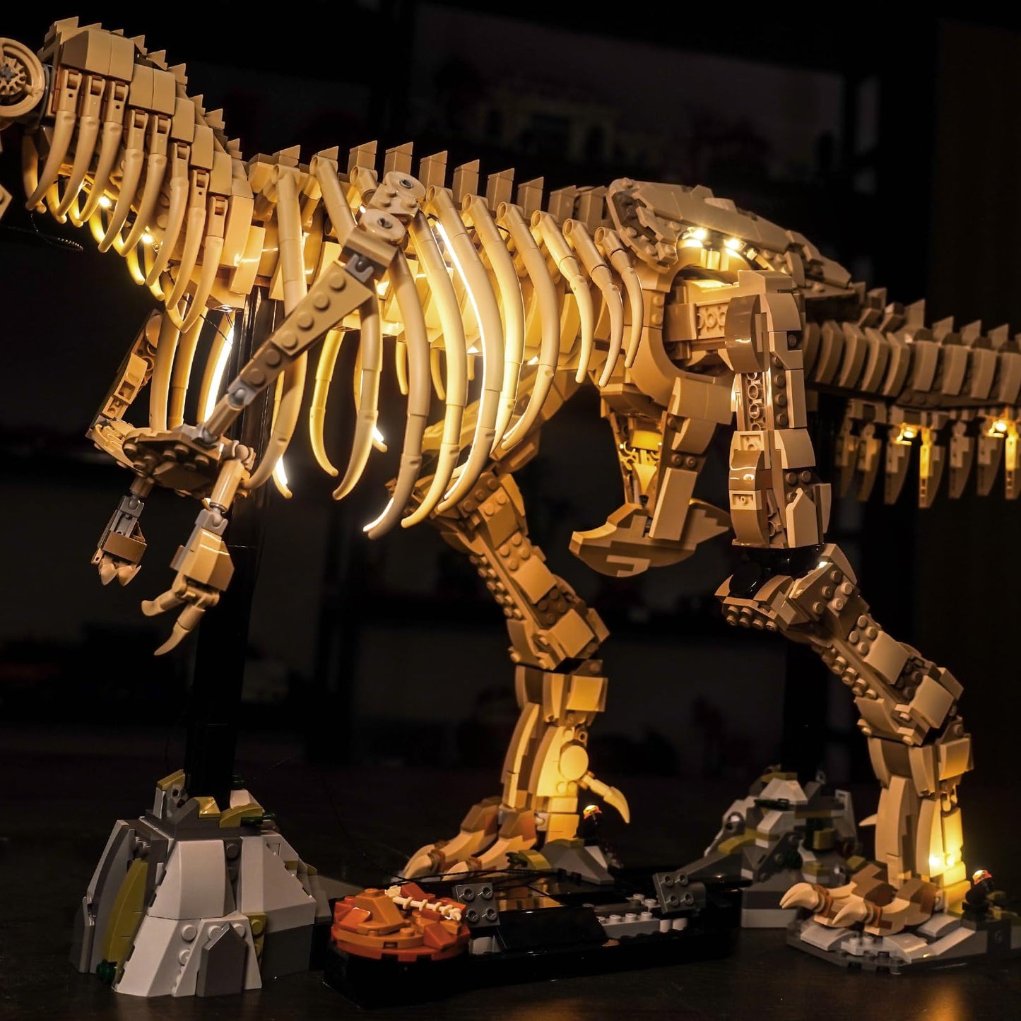 BrickBling LED Light Kit for Lego Tyrannosaurus Rex (76968) – Lighting Upgrade