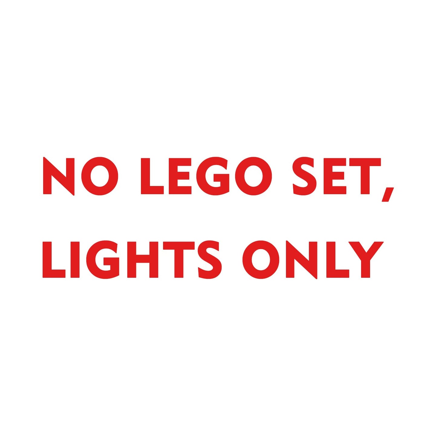 BrickBling LED Light Kit for Lego U.S.S. Enterprise NCC-1701-D (10356) – Light Only