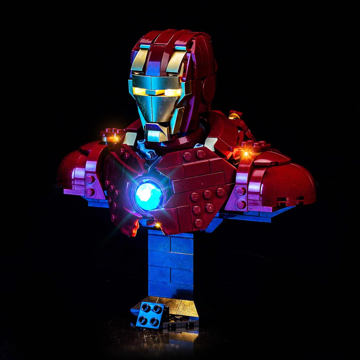 BrickBling LED Light for Lego Iron Man MK4 Bust (Light Only)
