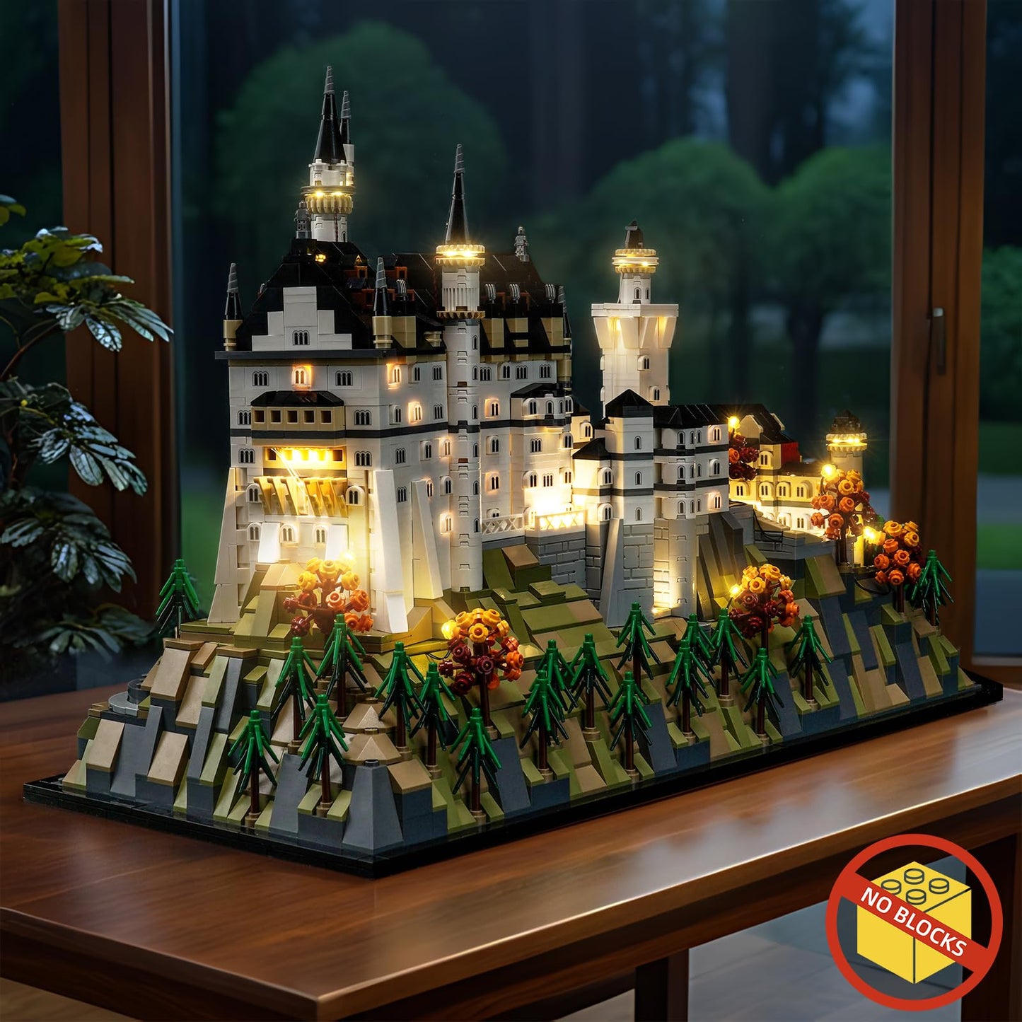 BrickBling LED Lighting for Lego Neuschwanstein Castle 21063 – Dimmable Touch Sensor
