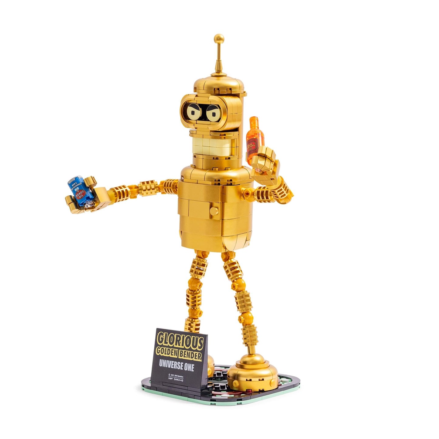 Brickcraft Futurama Gold Bender – Comic-Con Exclusive Building Set