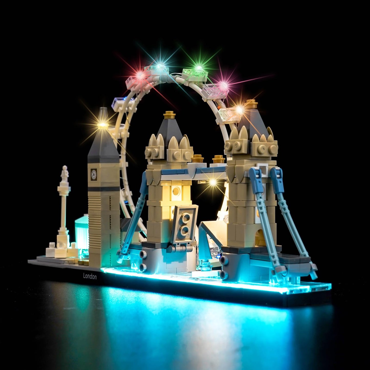 Brickshining LED Lighting for Lego Architecture London Skyline 21034 | Lights Kit (Model Not Included)