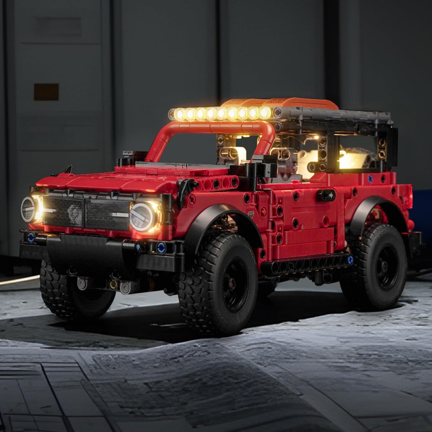 Brickshining LED Lighting Kit for LEGO Technic Ford Bronco 42213 – Compatible Light-Up Accessory (Model Not Included)