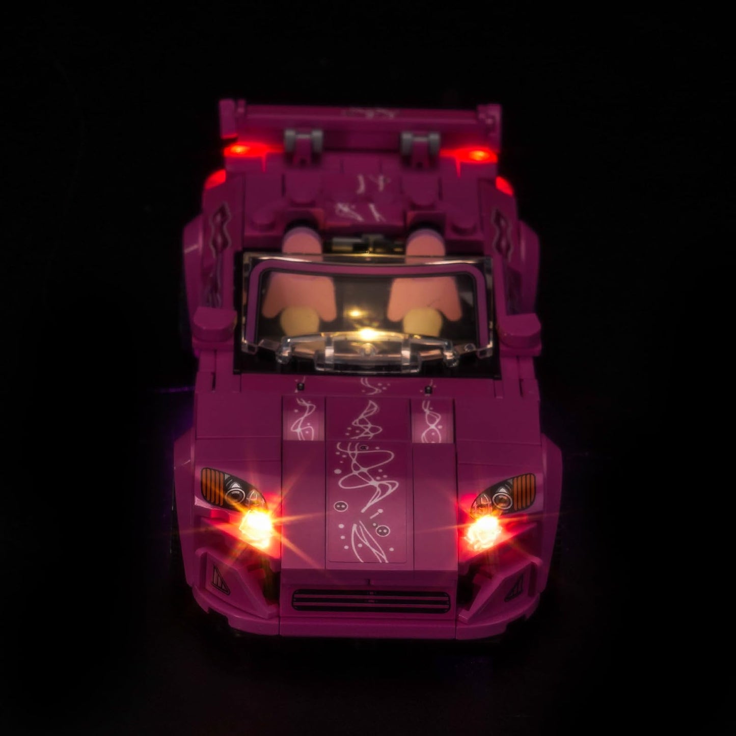 Brickshining LED Lighting Kit for LEGO Speed Champions S2000 77241 – Lights Only, Model Not Included