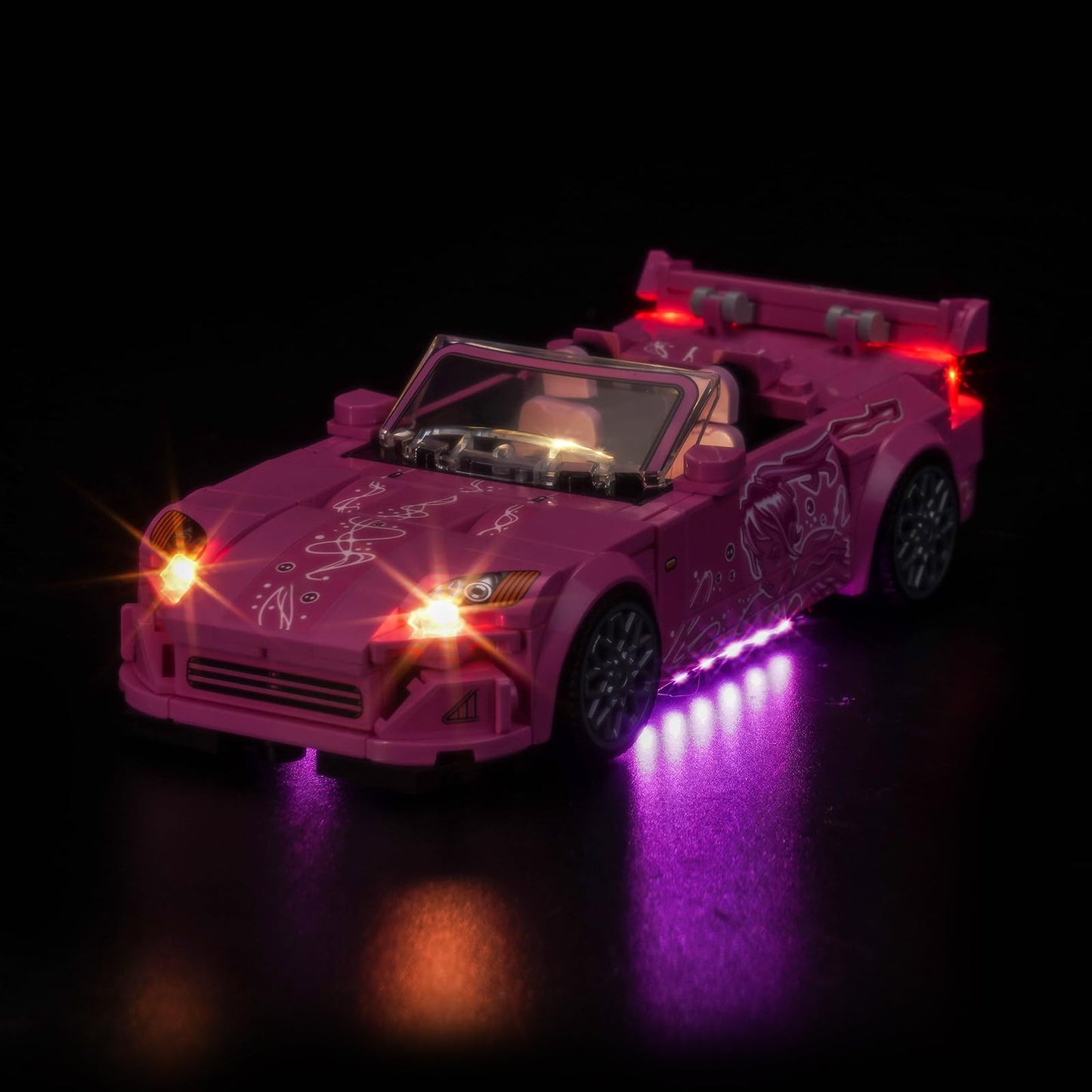 Brickshining LED Lighting Kit for LEGO Speed Champions S2000 77241 – Lights Only, Model Not Included