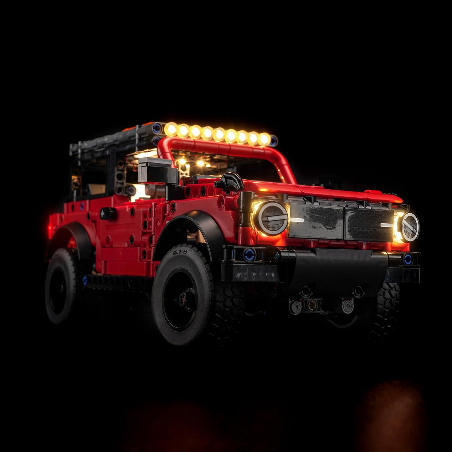 Brickshining LED Lighting Kit for LEGO Technic Ford Bronco 42213 – Compatible Light-Up Accessory (Model Not Included)