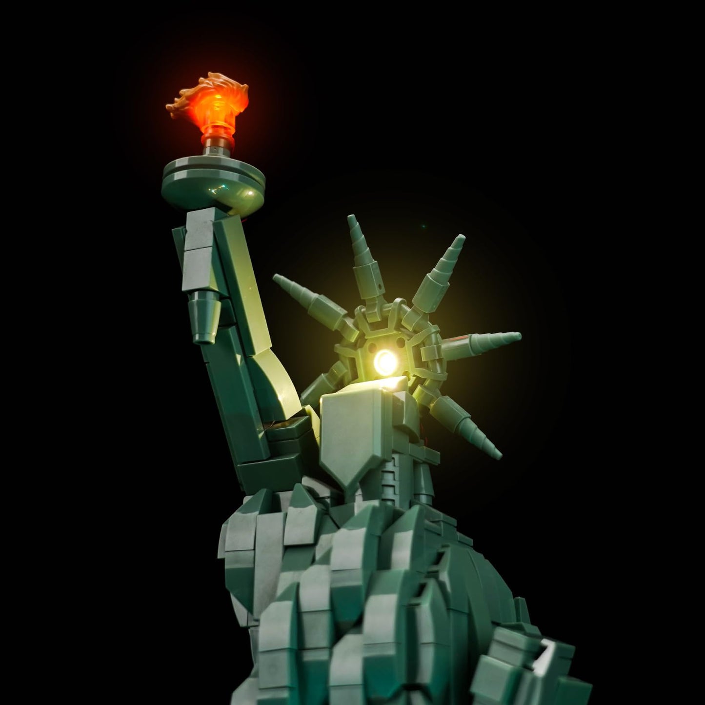 Brickshining LED Lighting Kit for LEGO Architecture Statue of Liberty 21042 – Lights Not Included