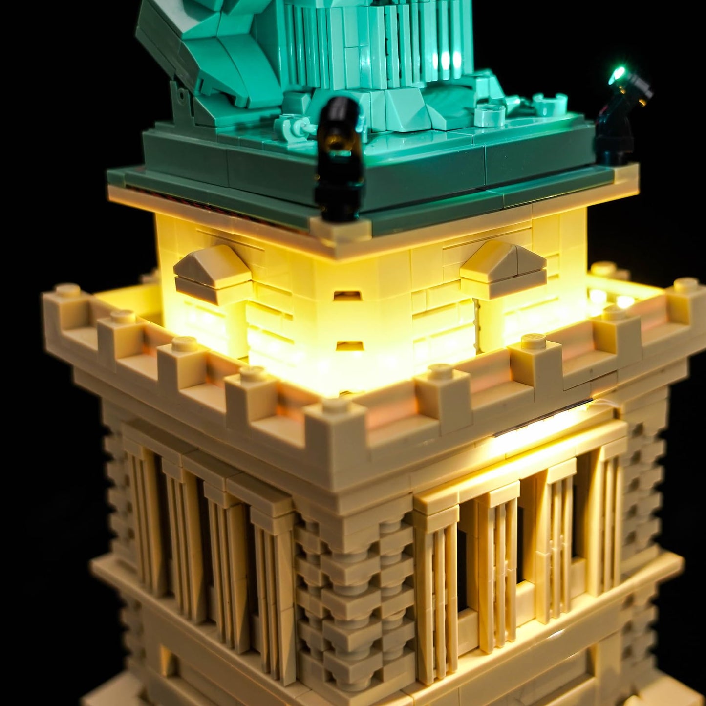 Brickshining LED Lighting Kit for LEGO Architecture Statue of Liberty 21042 – Lights Not Included