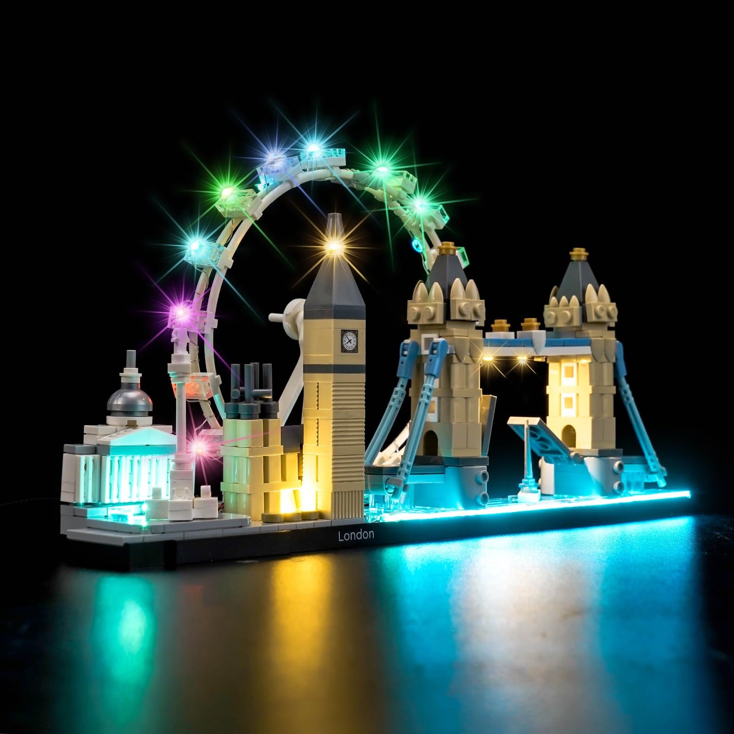 Brickshining LED Lighting for Lego Architecture London Skyline 21034 | Lights Kit (Model Not Included)
