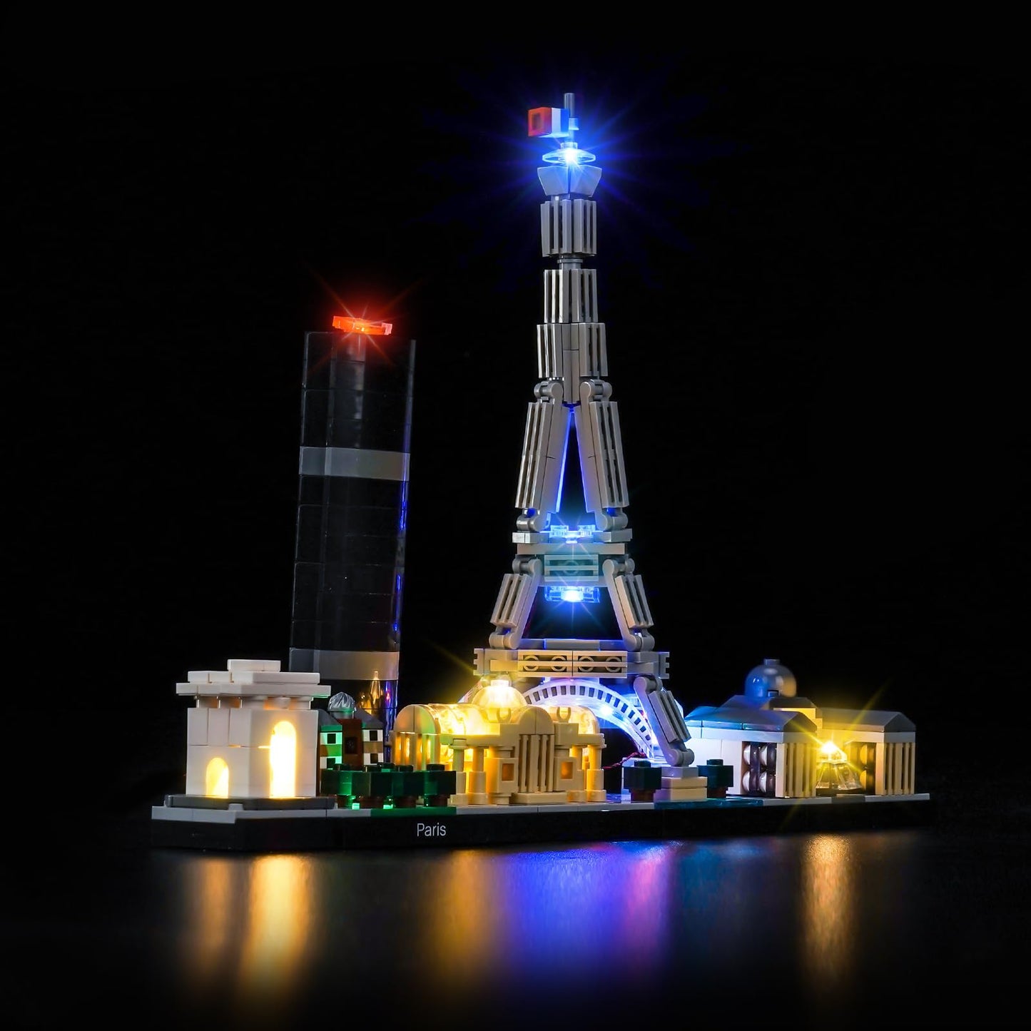 Brickshining LED Lighting Kit for Lego 21044 Paris Skyline – Lights Not Included