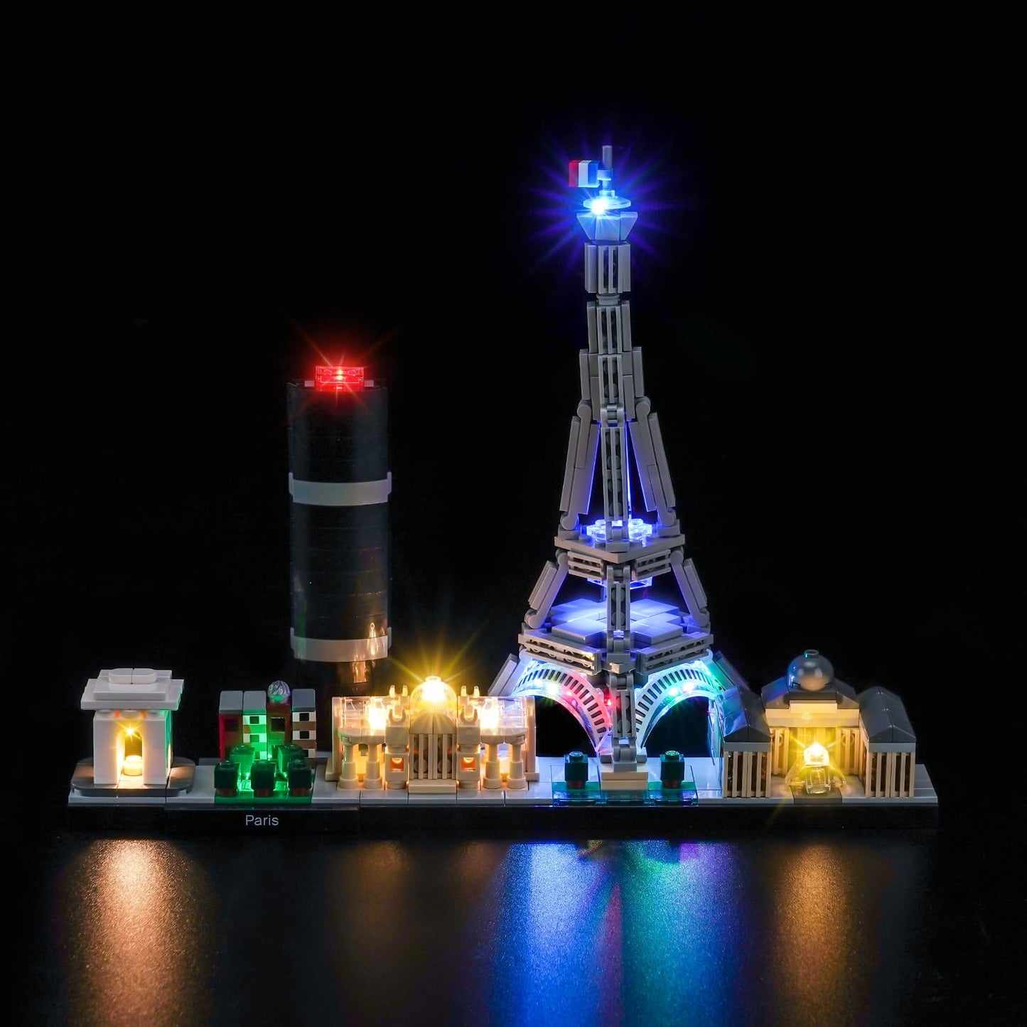 Brickshining LED Lighting Kit for Lego 21044 Paris Skyline – Lights Not Included