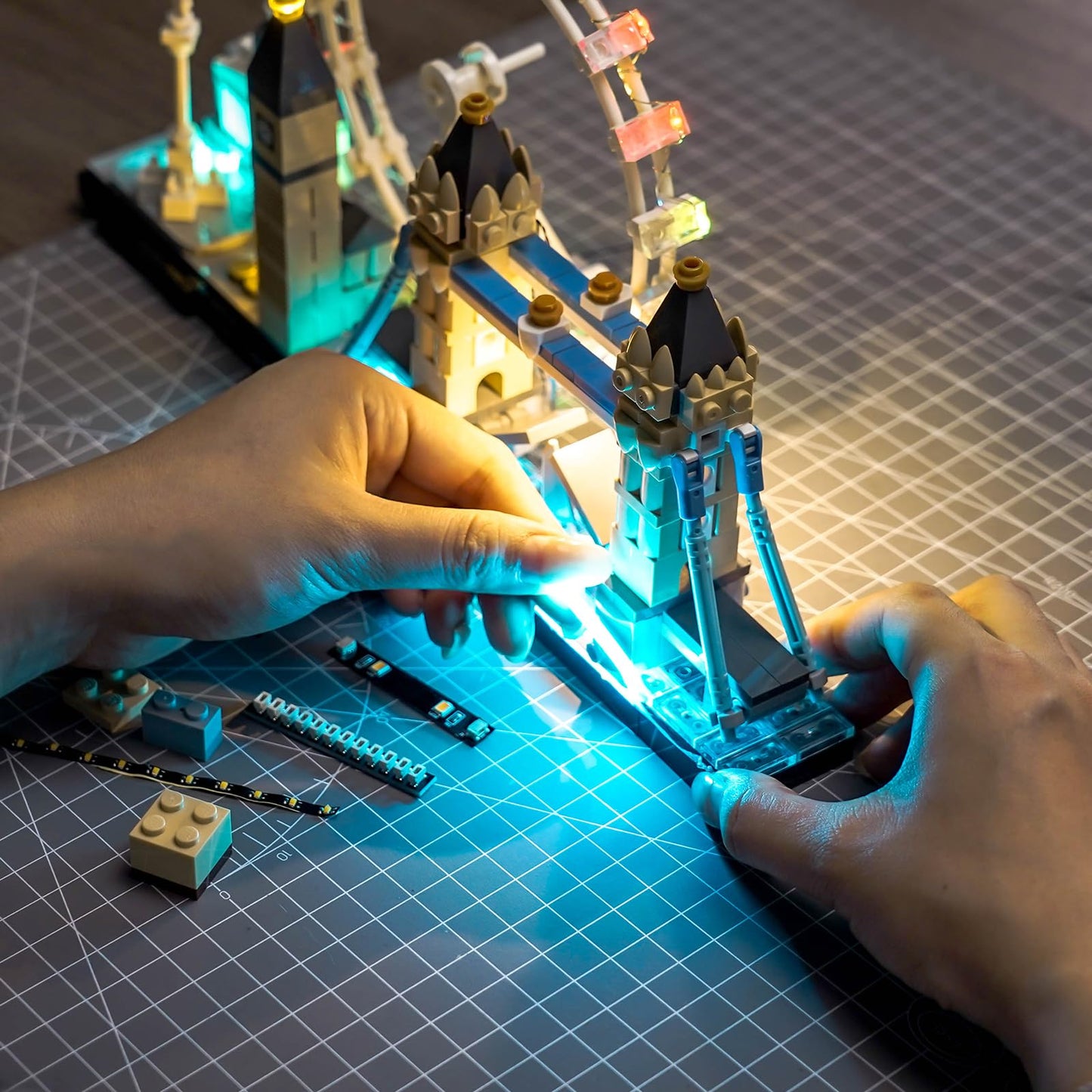Brickshining LED Lighting for Lego Architecture London Skyline 21034 | Lights Kit (Model Not Included)