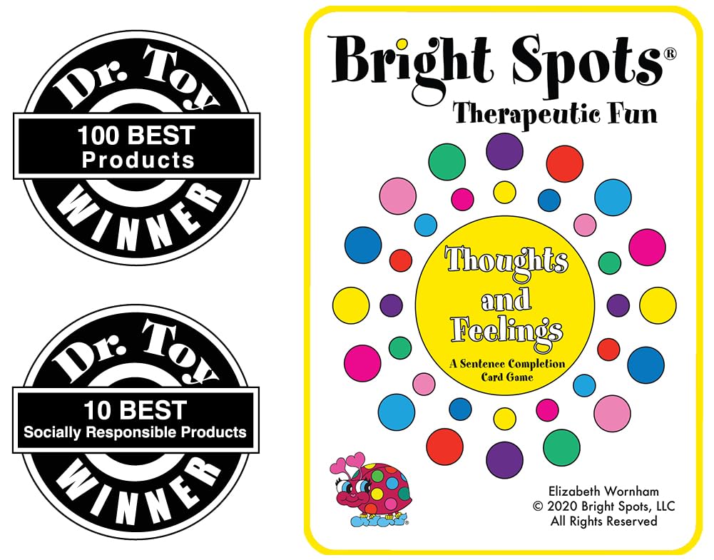 Bright Spots Thoughts and Feelings: Sentence Completion Card Game for Kids