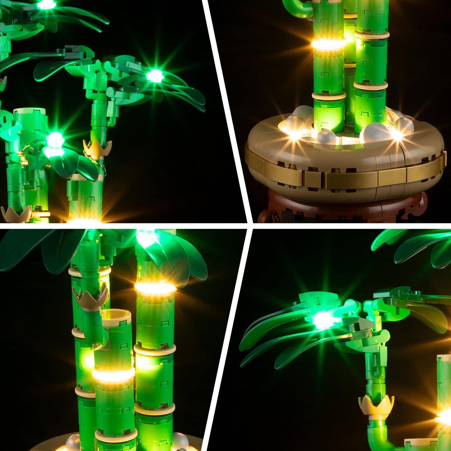 BRIKSMAX Light Kit for Lego 10344 Lucky Bamboo – LED Lighting for The Botanical Collection