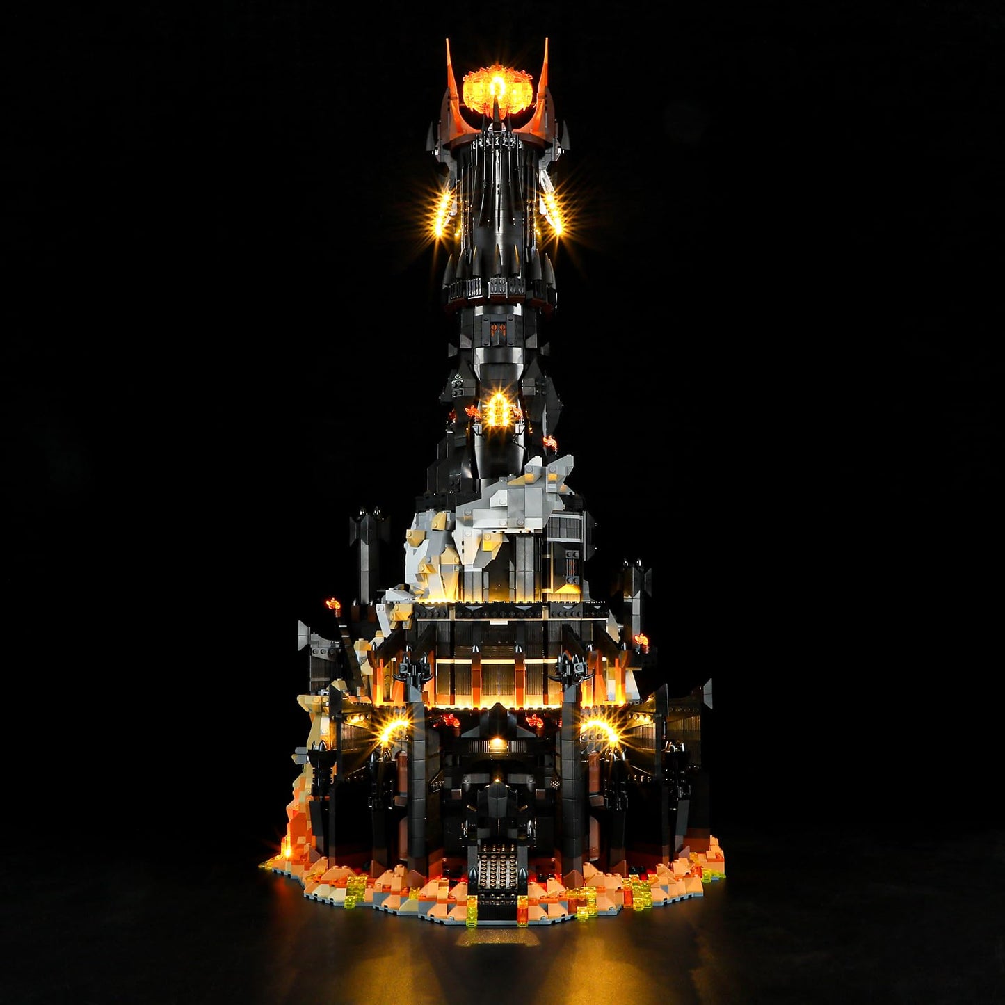 BRIKSMAX Light Kit for Lego-10333 Barad-dûr – LED Enhancement for LEGO Icons LOTR Building Set