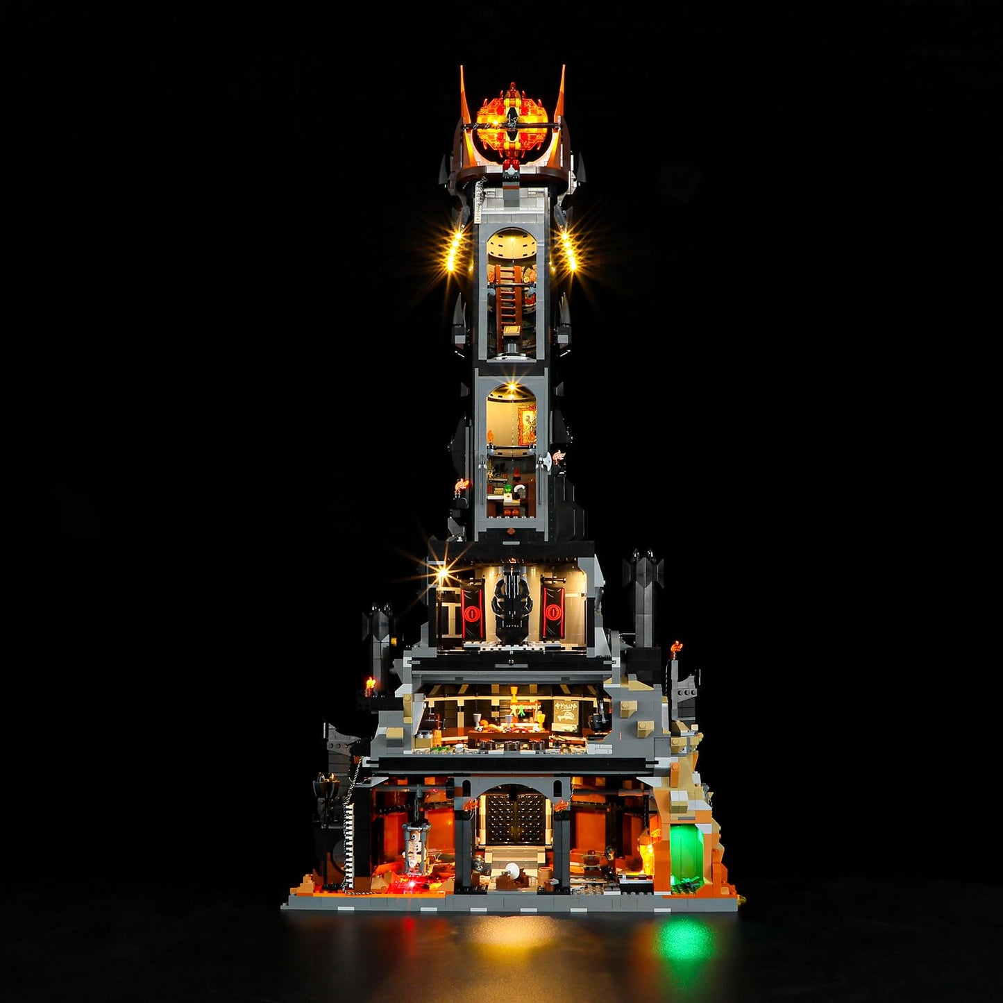 BRIKSMAX Light Kit for Lego-10333 Barad-dûr – LED Enhancement for LEGO Icons LOTR Building Set