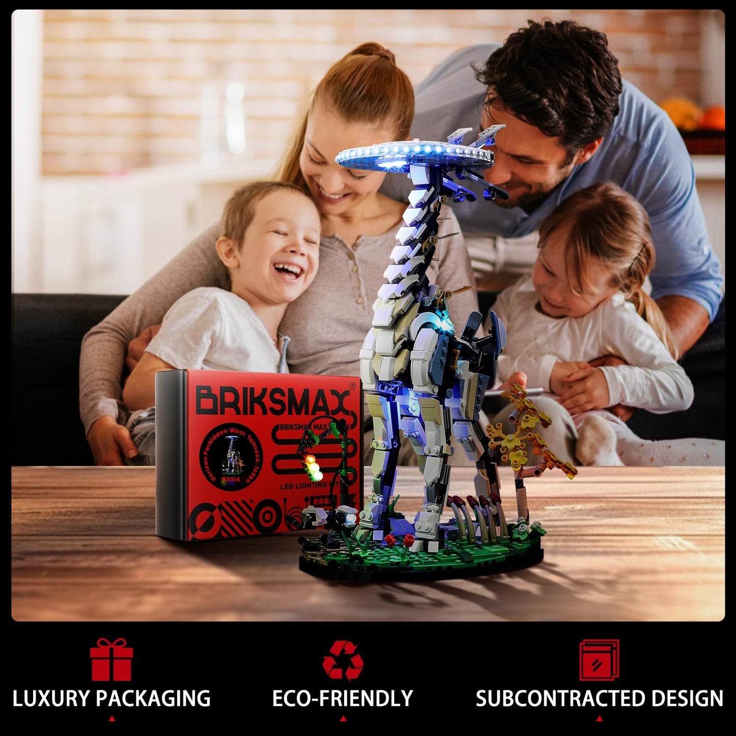BRIKSMAX Led Light Kit for LEGO 76989 Horizon Tallneck — Easy Install, Hidden Wires