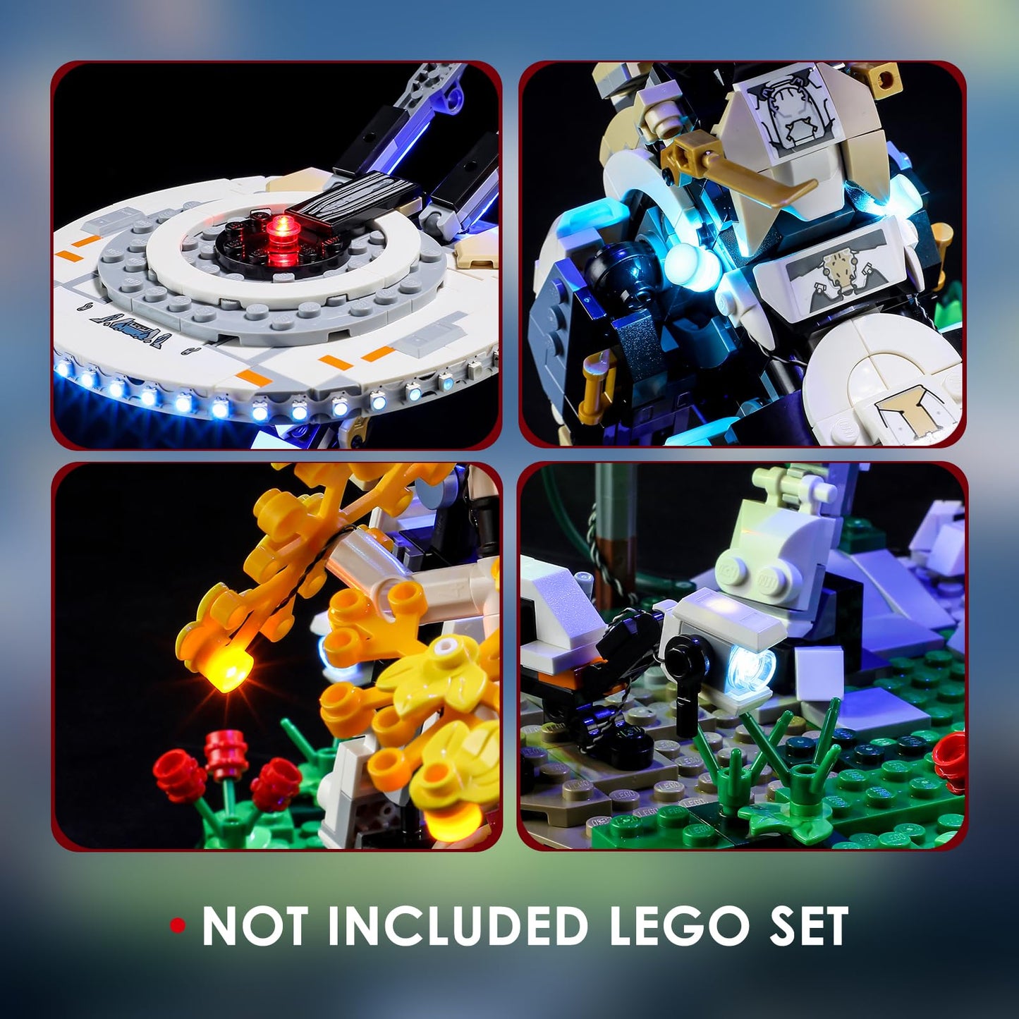 BRIKSMAX Led Light Kit for LEGO 76989 Horizon Tallneck — Easy Install, Hidden Wires
