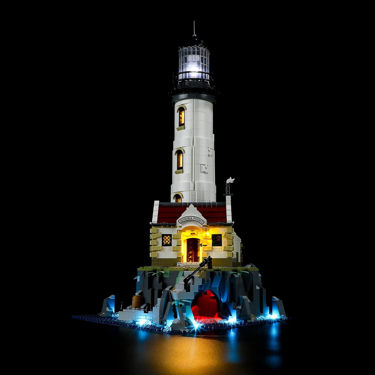 BRIKSMAX LED Lighting Kit for LEGO 21335 Motorized Lighthouse – Enhance Your LEGO Ideas Model