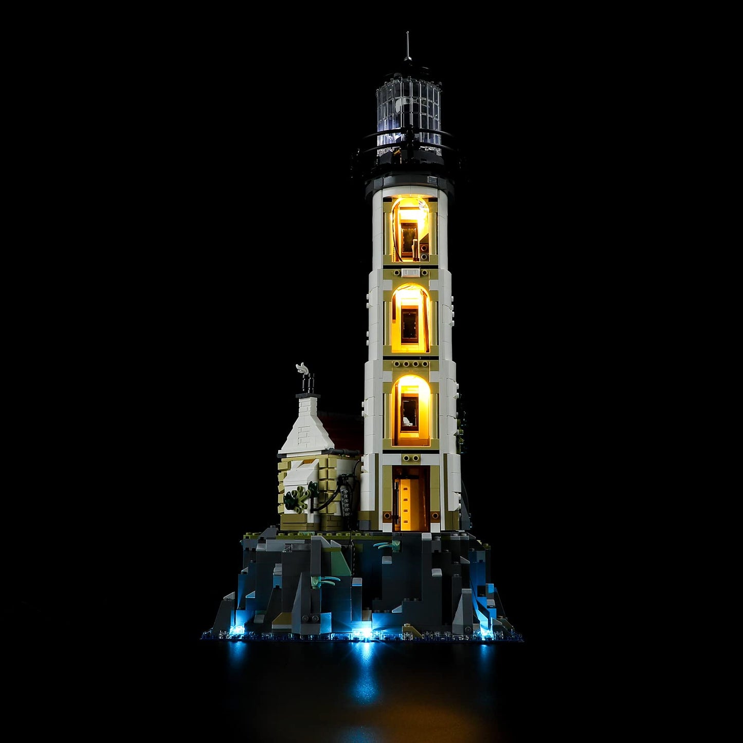 BRIKSMAX LED Lighting Kit for LEGO 21335 Motorized Lighthouse – Enhance Your LEGO Ideas Model
