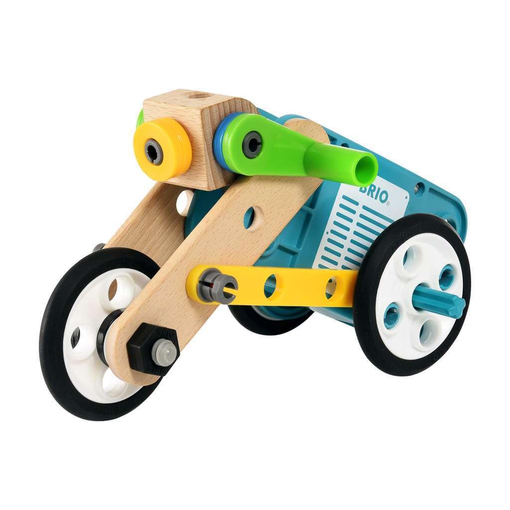 BRIO Builder 34591 Motor Set – 120-Piece STEM Construction Toy for Kids 3+