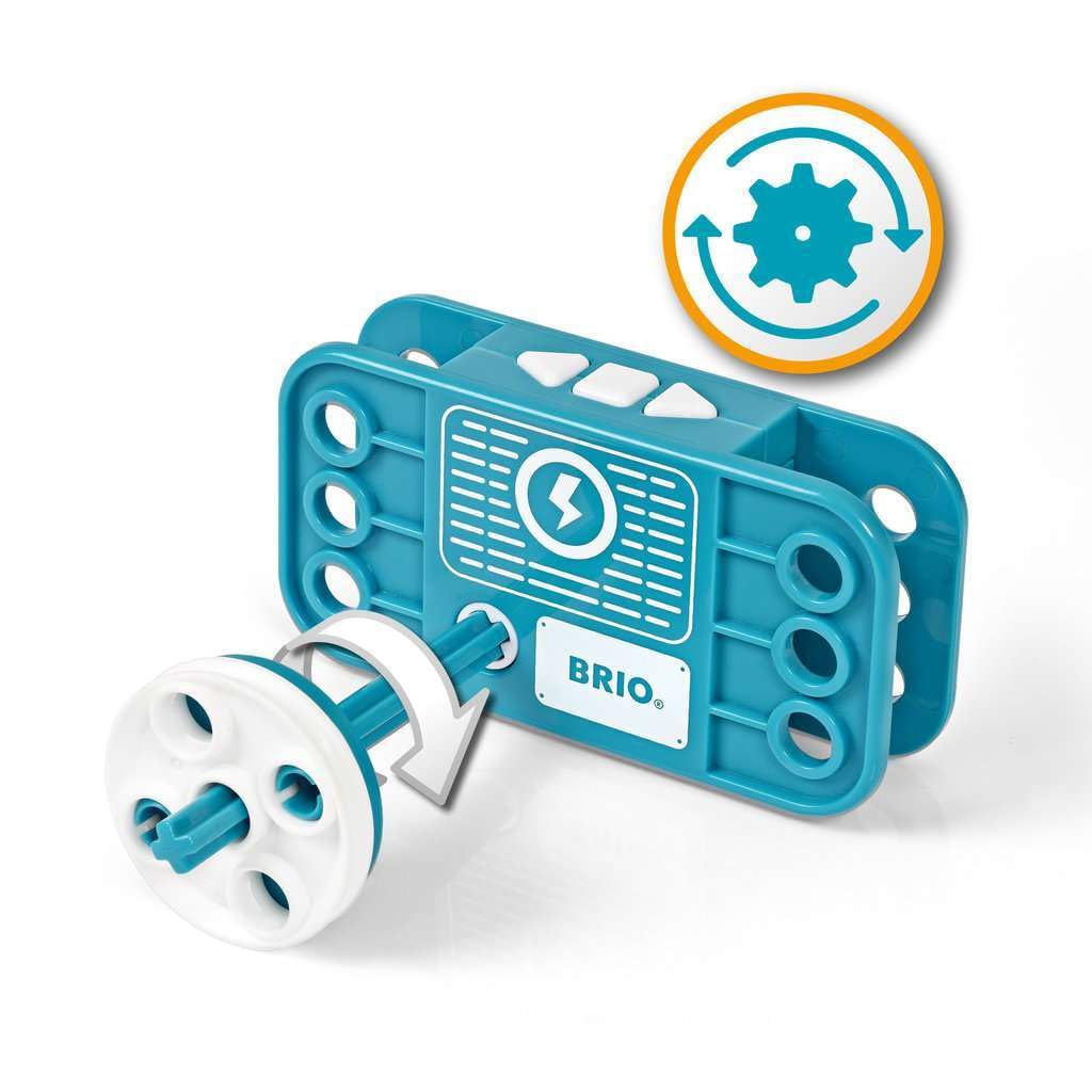 BRIO Builder 34591 Motor Set – 120-Piece STEM Construction Toy for Kids 3+